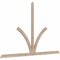 Ekena Millwork Richland Smooth Timber Gable Bracket, Douglas Fir, 108"W x 68"H x 1 1/2"D x 3 1/2"F, 15/12 Pitch GBW108X68X0204RIC00SDF - alternate 3